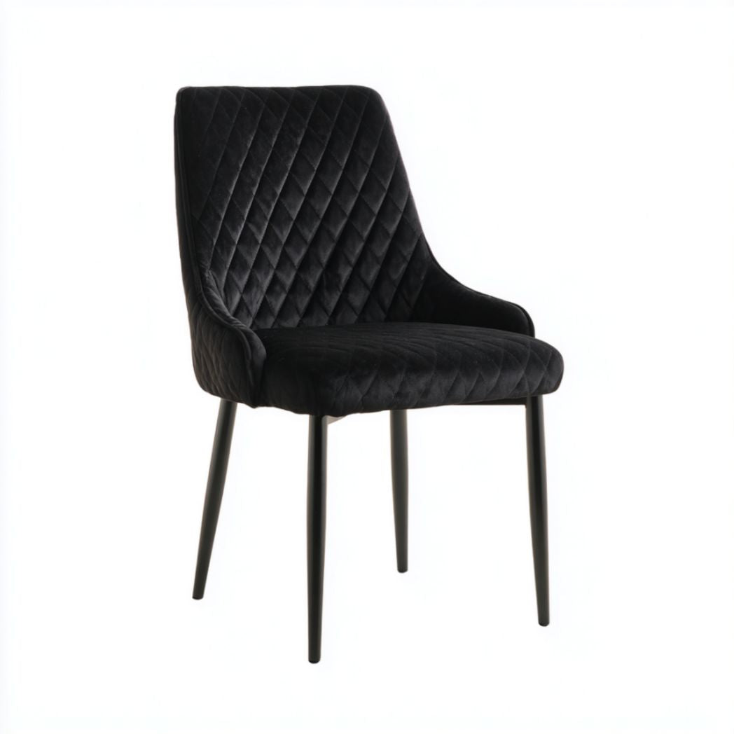Velvet upholstered accent chair with gold metal legs in light gray 60 x 60 x 85cm
